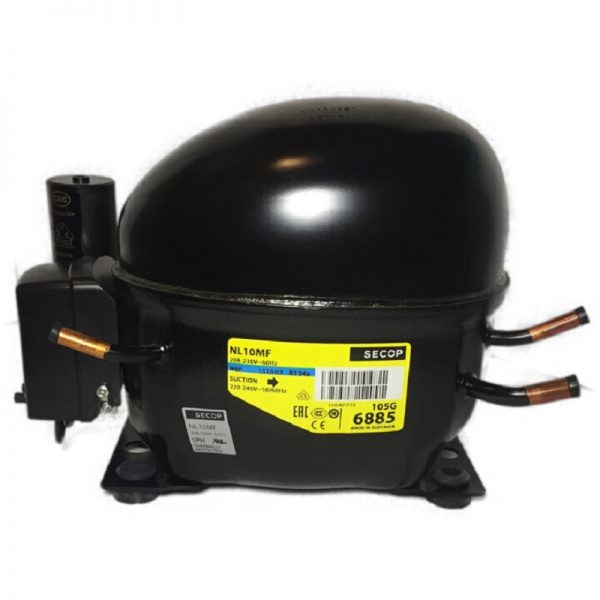 Compressor, NL 10 MF, 10.1cc, 1 / 3PS, 220-240 Volt 50Hz, R134a