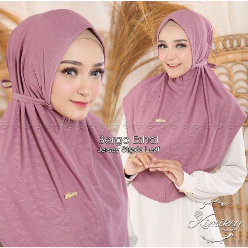 𝗦𝗛𝗘𝗟𝗢𝗩𝗘𝗦𝗛𝗢𝗣𝗣 - KIMIKEY HIJAB BERGO ESHAL JERSEY STRADA LEAF PREMIUM ORIGINAL KIMIKEY HIJAB JERSEY ST