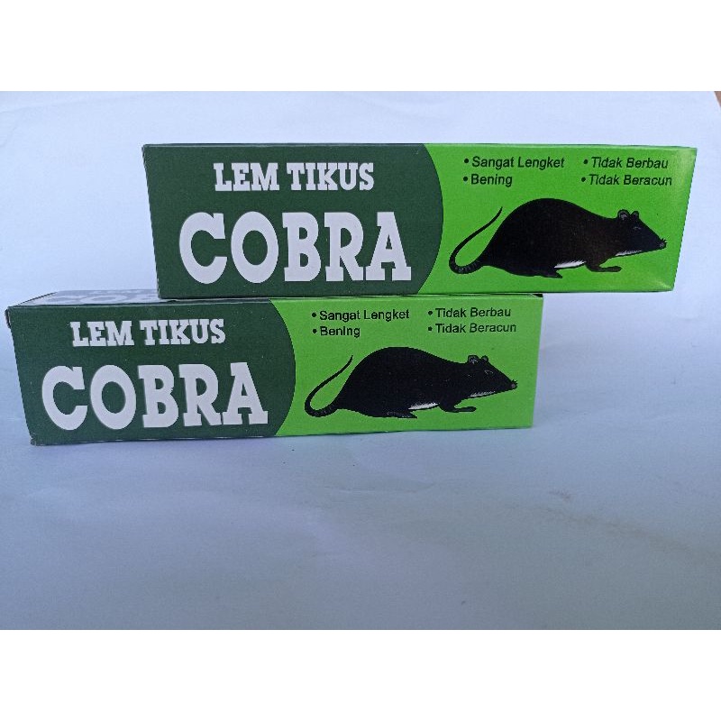 Lem Tikus Cobra Asli Original Ampuh Lengket Murah Grosir