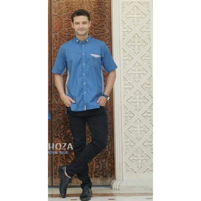 Kemeja koko Dewasa/Ayah Ahzarayy Ghoza