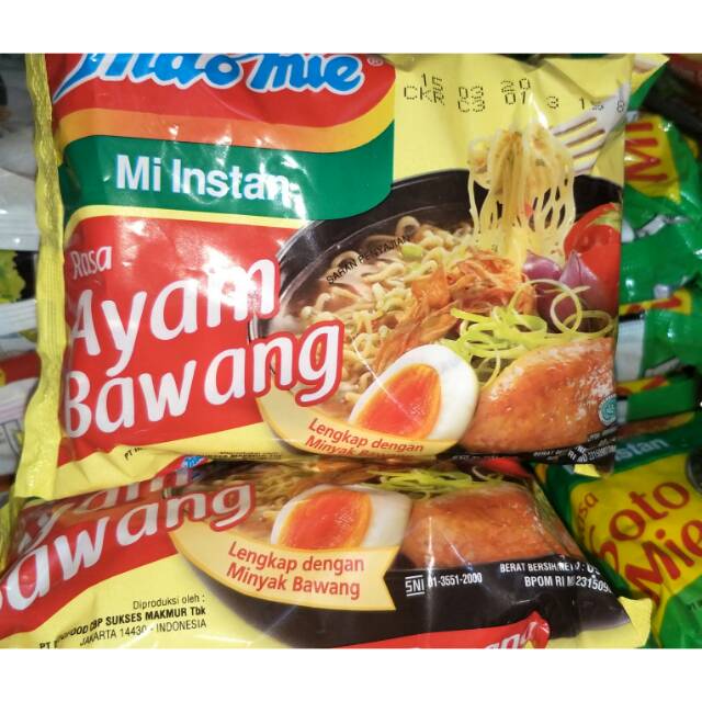 

Mie ayam bawang