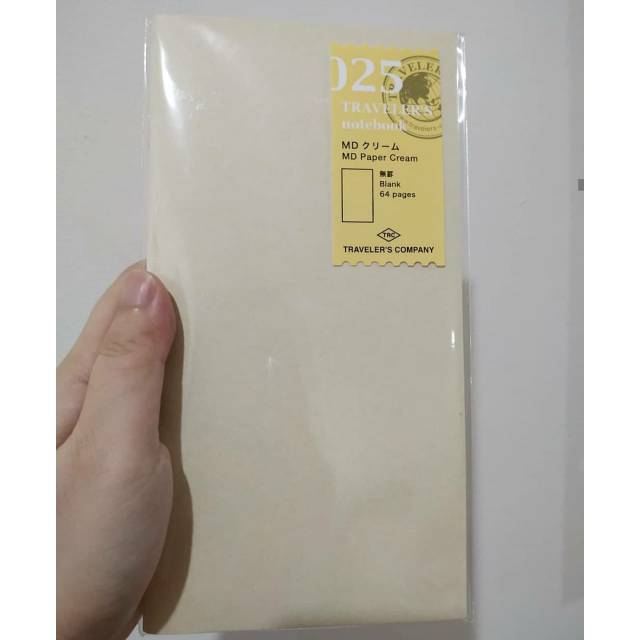 

Travelers notebook refill cream 025
