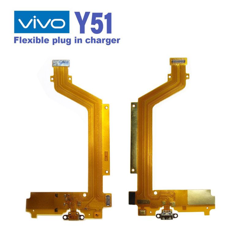 FLEXIBEL KONEKTOR CONEKTOR CHARGER VIVO Y51 Y51L PLUG IN MIC ORIGINAL