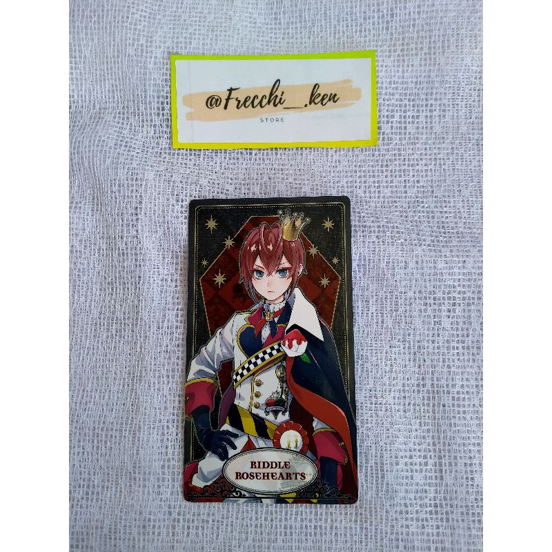 [OFFICIAL] TWISTED WONDERLAND ARCANA CARD -RIDDLE-