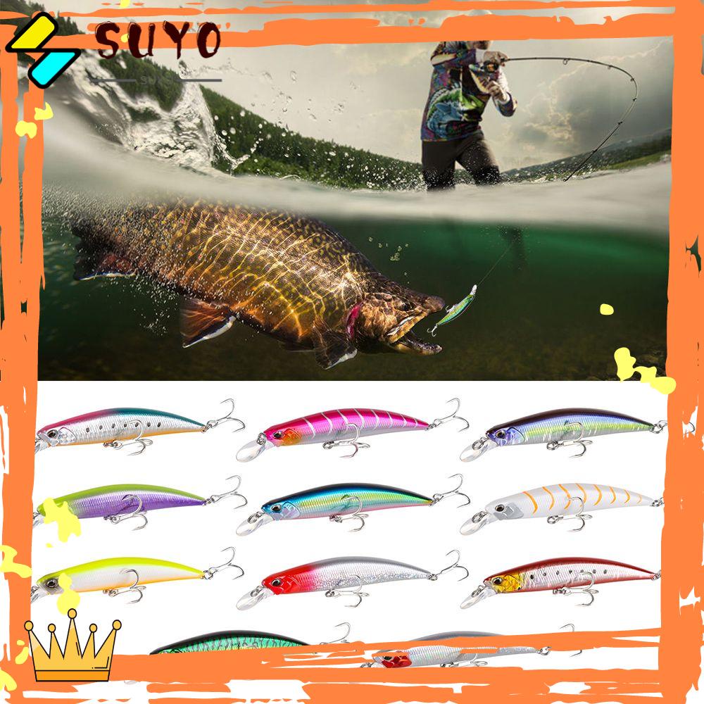 Suyo Umpan Pancing Hard Bait Bentuk Ikan Imitasi