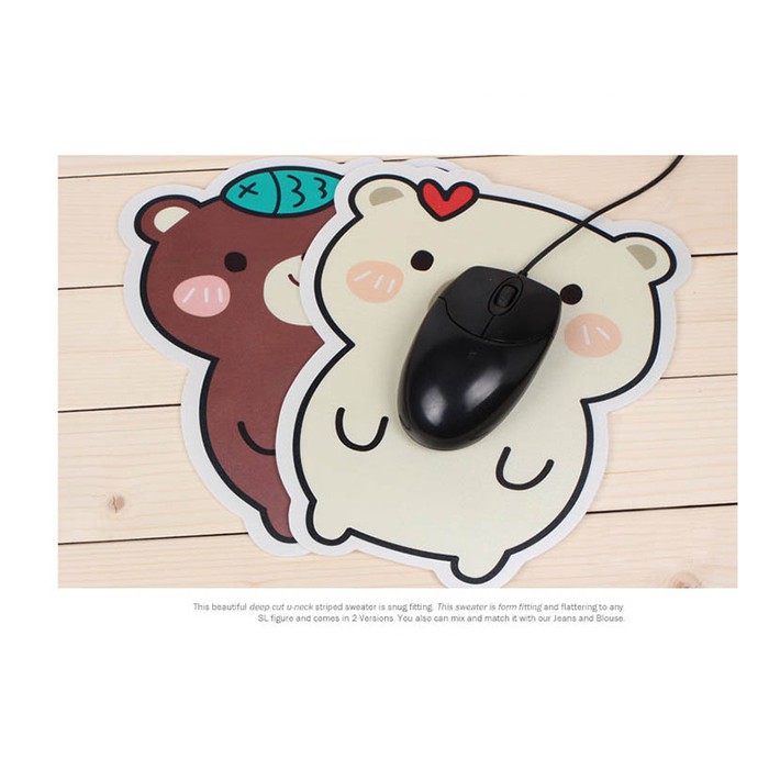 Tatakan Mouse, Tatakan Mouse Komputer, Alas Mouse Lucu Unik Kayo