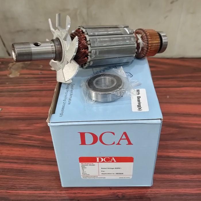 Biscuit Jointer Dca Armature/ Angker Mesin Router Profil Besar Makita 3600 H