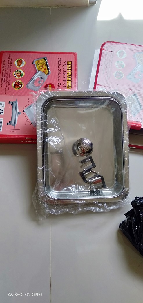 Gsf Prasmanan Full Kaca G-4522/prasmanan Stainless Steel/tempat Makanan Prasmanan