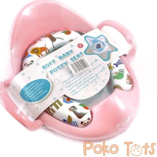 _ KAH QCBaby Soft Baby Potty Seat Toilet Duduk Anak Bayi QC Baby Pispot 