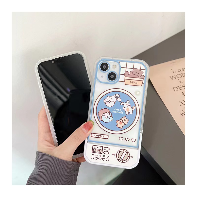 Soft Case TPU Transparan Cover iPhone 13 12 Pro Max 11 XS XR X 8 7 6S Plus