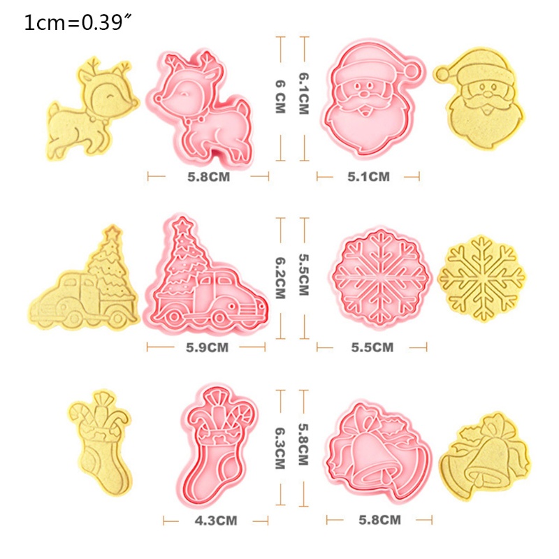 Zzz Cetakan Biskuit / Cookies / Fondant Bentuk Kartun 3D Bahan Plastik