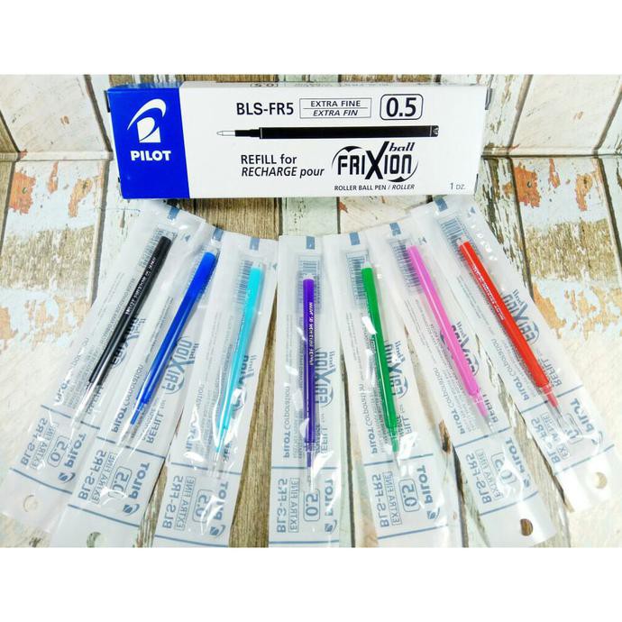 

Refill isi ulang pulpen cetek 0.5 mm Pilot FRIXION clicker ball pen EKSLUSIF