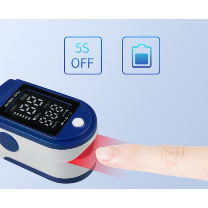 Fingertip Pulse OXIMETER / Oksimeter / Oxymeter / Alat Pengukur Saturasi Oksigen / Alat Ukur Detak Jantung / Alat Ukur Oksigen