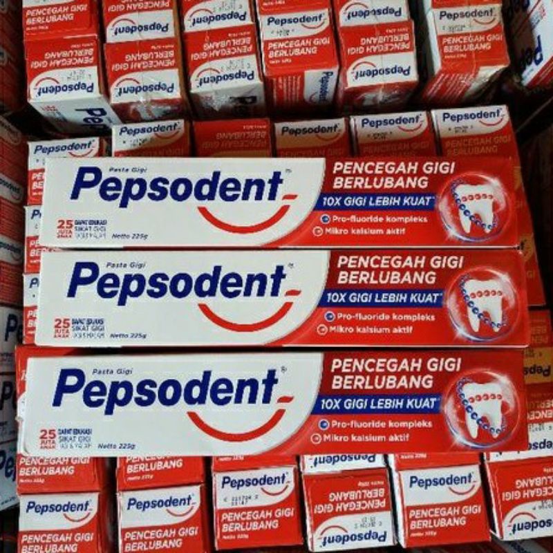 PEPSODENT 225GR PASTA GIGI PENCEGAH GIGI BERLUBANG