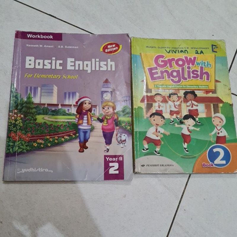 

basic english grow with english kelas 2 second