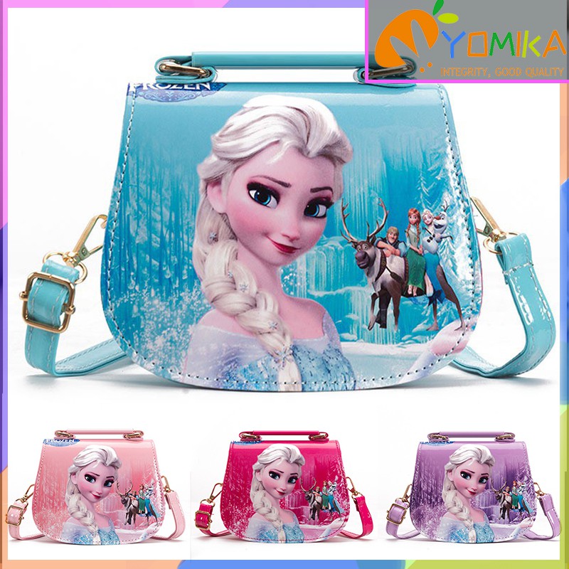 TAS BAHU KASUAL ANAK ELSA ANNA ANAK PEREMPUAN FROZEN 2 TAS SELEMPANG ELSA