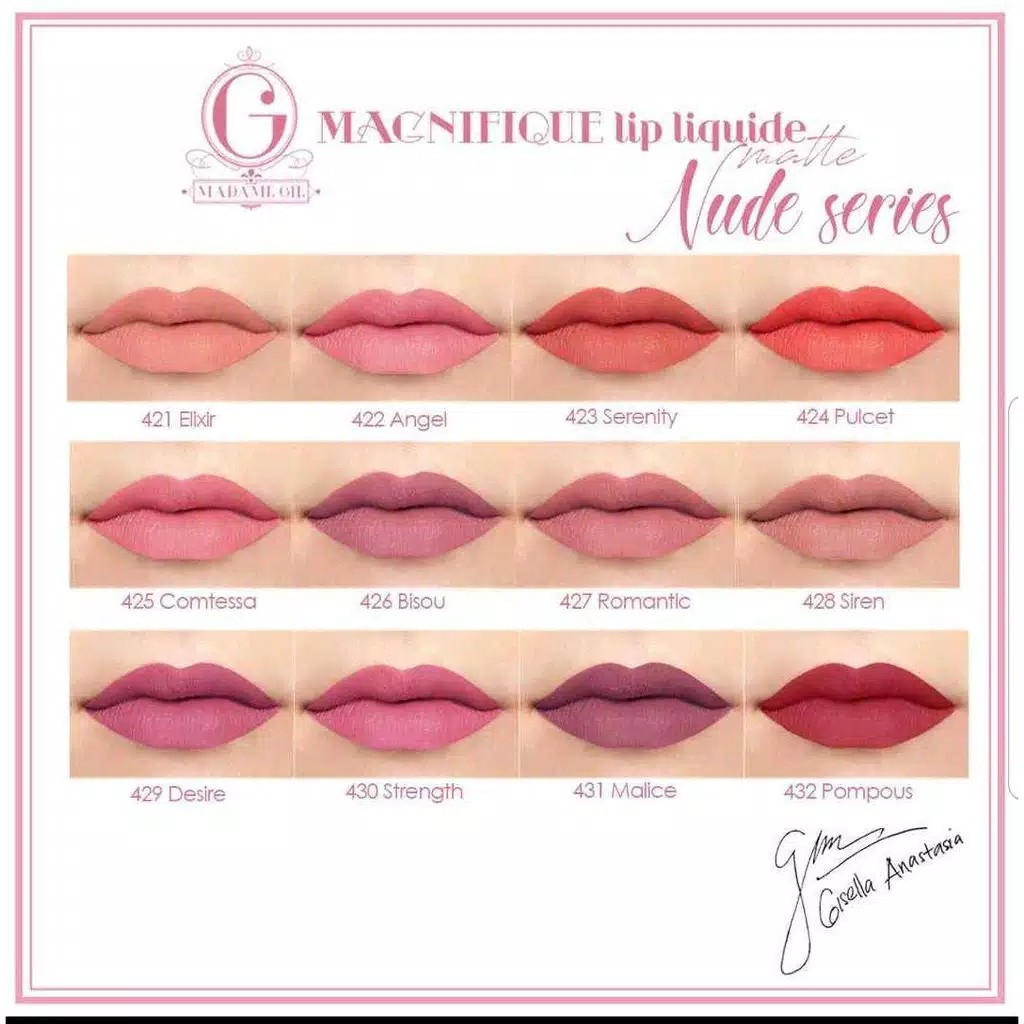 Lip Cream Madame gie seri nude magnifique