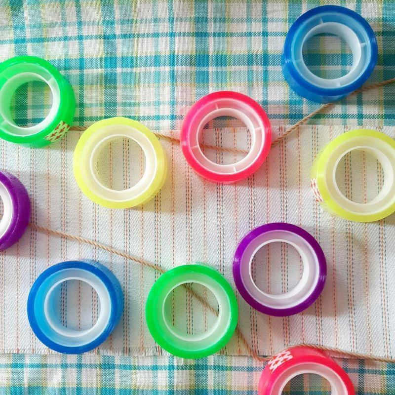 

Selotip Warna/ Selotip Lucu/ Selotip Bening