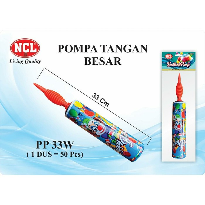 NCL pompa balon tangan ulir