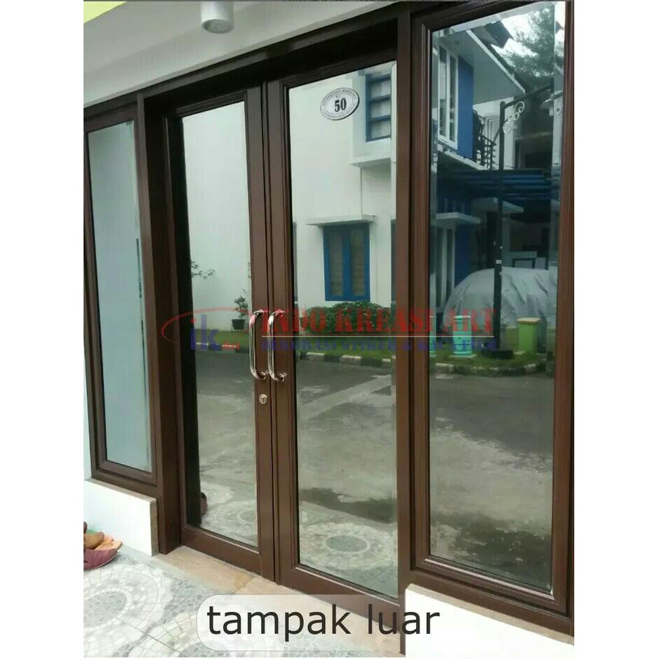 KACA FILM ONE WAY ONEWAY SILVER BLACK BROWN BRONZE GOLD GREEN BLUE SPARTA CERMIN MIRROR AG PREMIUM