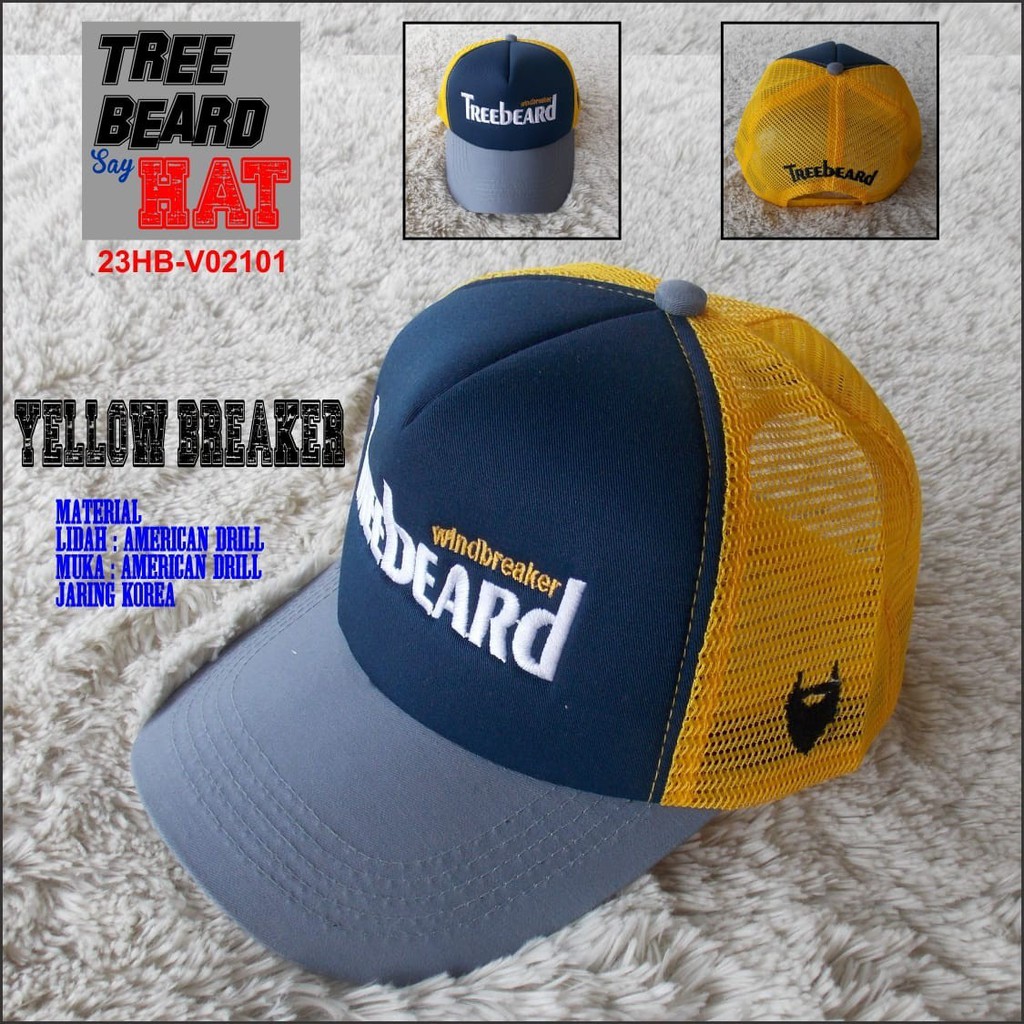 Topi Jaring Truker Distro Premium Original Treebeard