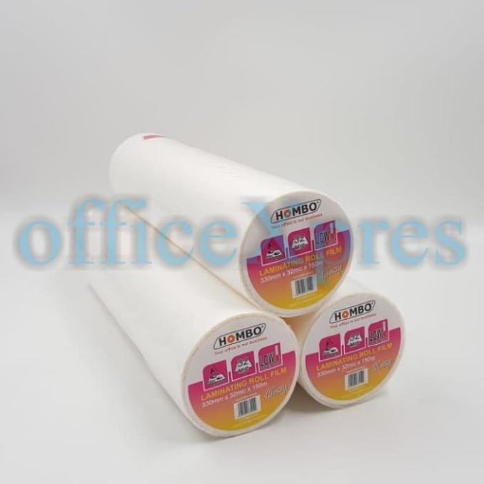 

Plastik Laminating Roll 330mm x 32 mic / Plastik Laminating Rol Glossy