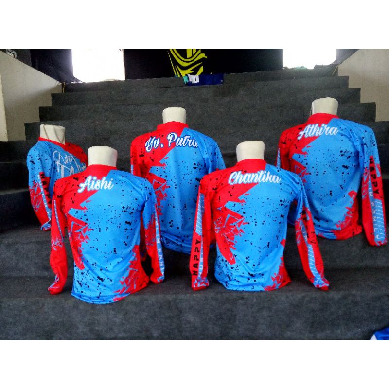Baju jersey sepeda mtb downhill custom