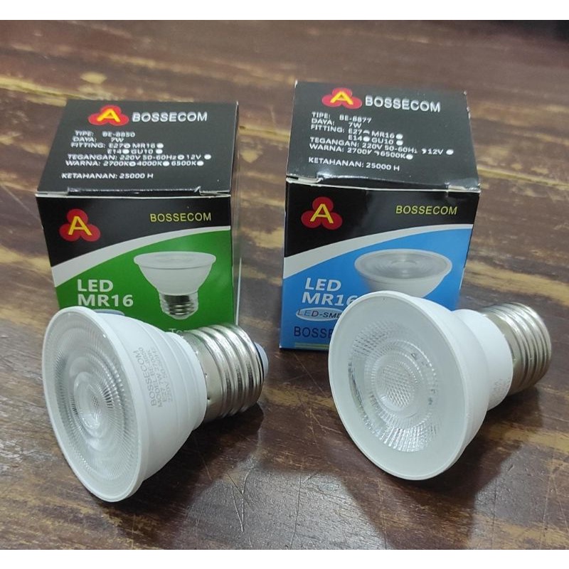 bossecom 7w mr16 n e27 led