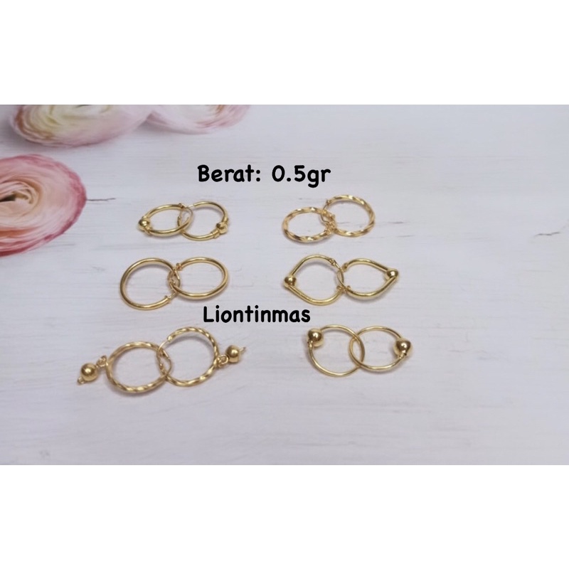 Anting Emas Anak-anak Emas Muda