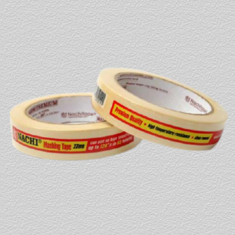 

ISOLASI KERTAS /NACHI MASKING TAPE 24 MM(1 INCH)