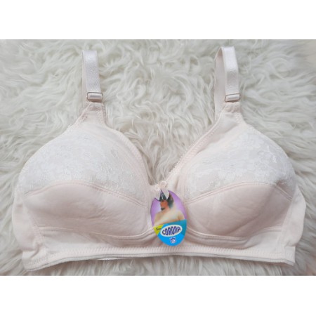 BRA MODEL RENDA BRUKAT TANPA KAWAT DAN BUSA TIPIS SIZE 34 36 38 40 42 DALAMAN WANITA BISA COD