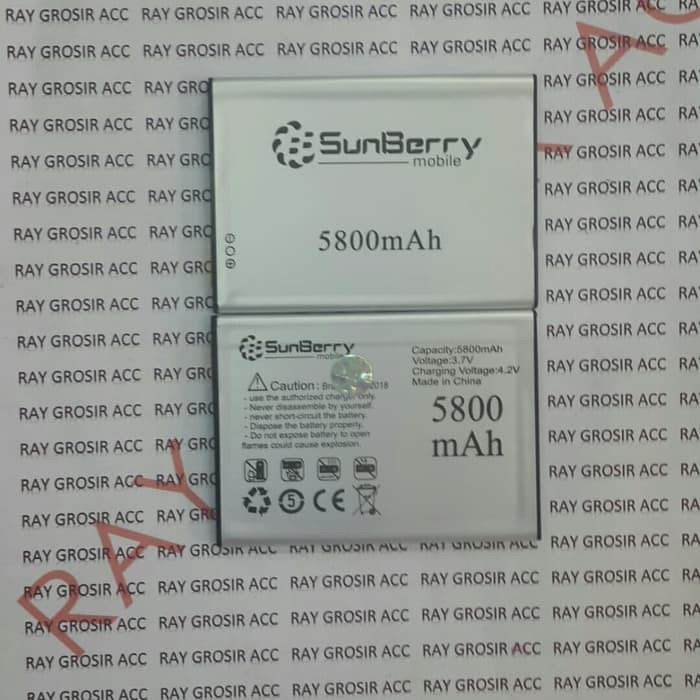 Baterai Original SunBerry S7 Uno , S7Uno
