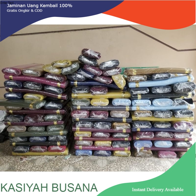 Kain Toyobo Royal Mix Premium Ori 0,5 meter / Kain Toyobo Premium Import Quality / Katun Toyobo Ori