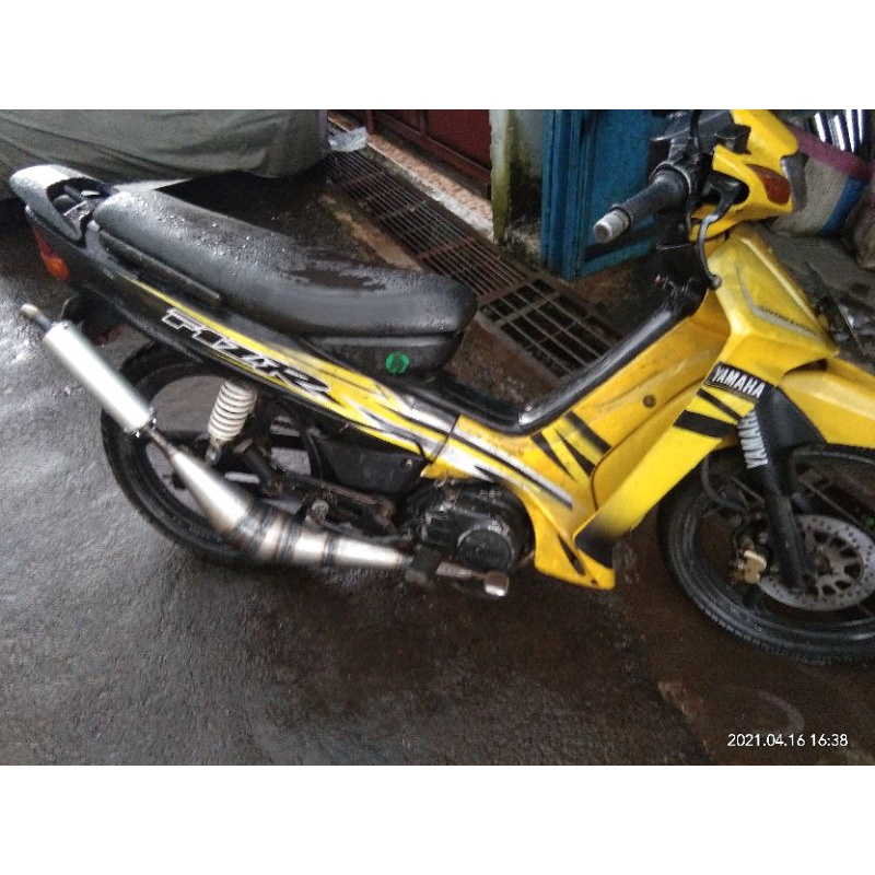 Knalpot kolong samping fiZr f1zr force one