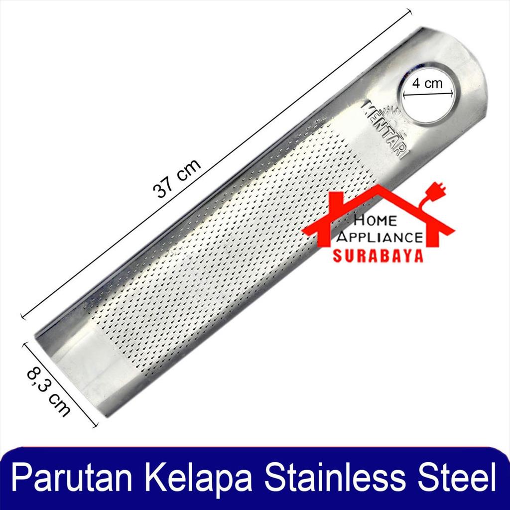 Parutan Manual Kelapa Ubi Jahe Kunyit Stainless Steel Serbaguna