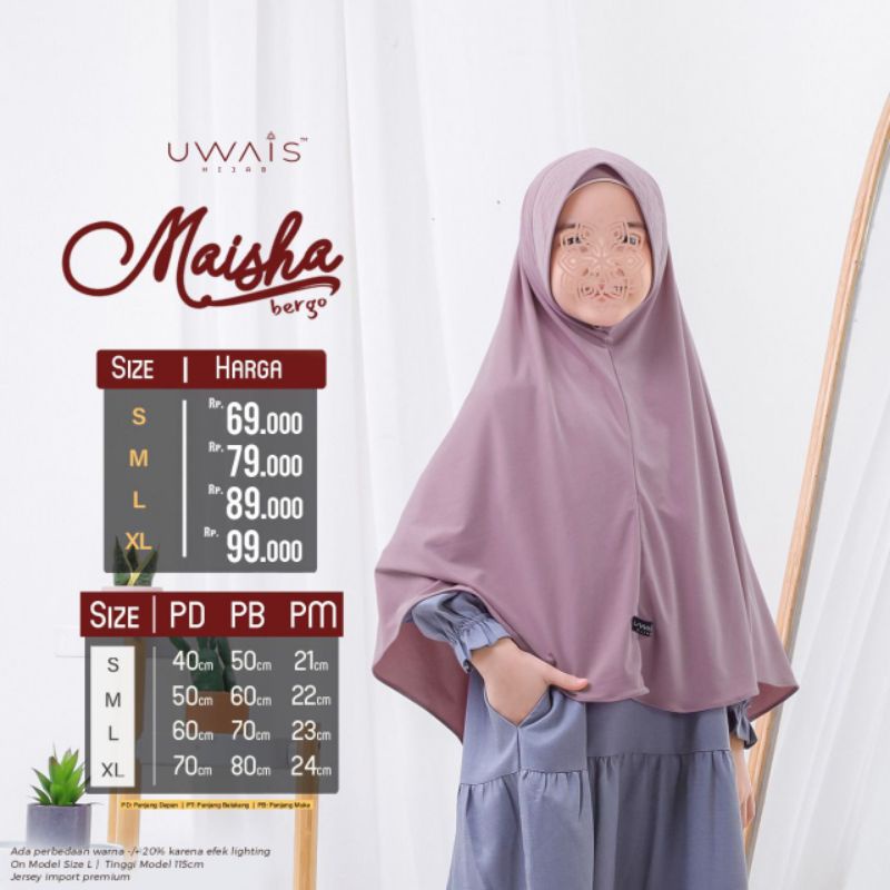 MAISHA KIDS BERGO UWAIS HIJAB
