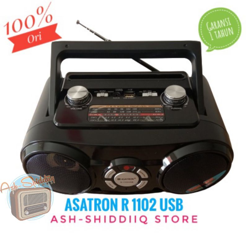 Radio Asatron R 1102 USB BLUETOOTH 100% ORI