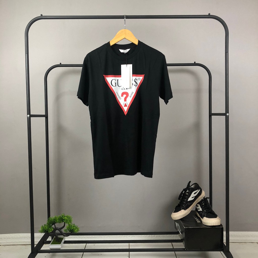 T SHIRT KAOS GUESS X ASAP ROCKY HITAM PREMIUM AUTHENTIC BESTSELLER