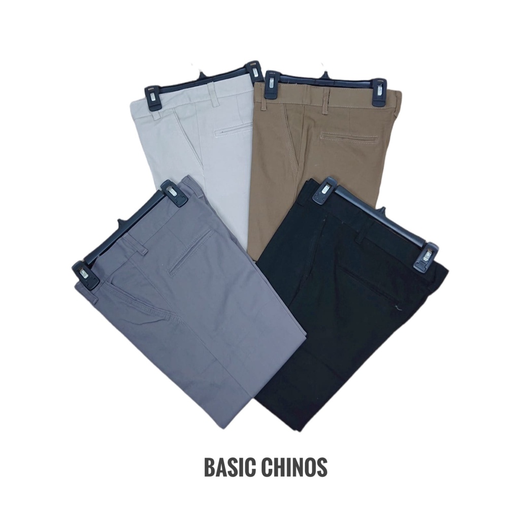 PROMO Celana Chinos Panjang Slimfit Kerja Formal dan Kasual