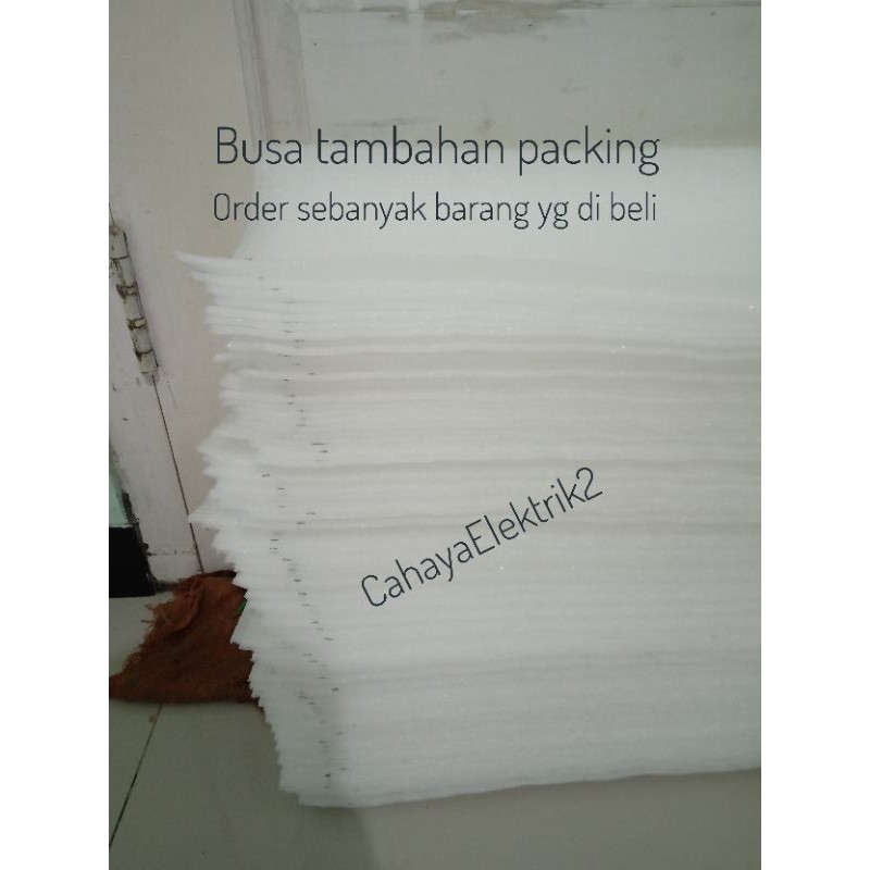 

Busa tambahan packing bubble warp