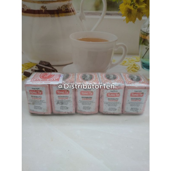 

Tong Tji Super Jasmine Tea 80 gram, Teh Seduh (harga per slop)