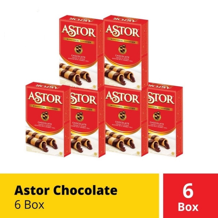 

504ekh Astor Coklat Chocolate 40 40Gr 40G 6 Box 6J