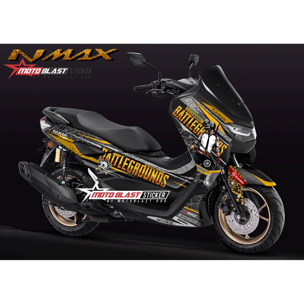 Decal stiker Yamaha New Nmax 2020 Livery Game
