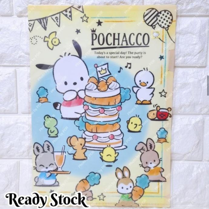 

Office & Stationery | Document Organizer | Map Folder A4 Sanrio Original Pochacco Cake | Best Seller