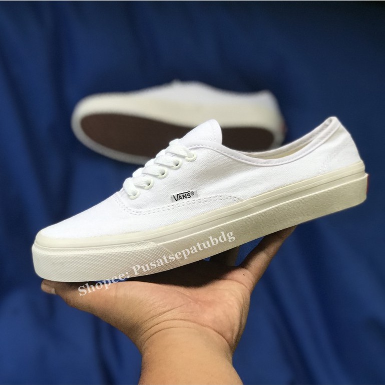 VANS AUTHENTIC FULL WHITE WAFFLE DT