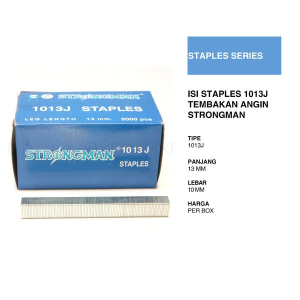 

Isi Paku Tembak / Staples / Refill Air Nailer 1013J Strongman