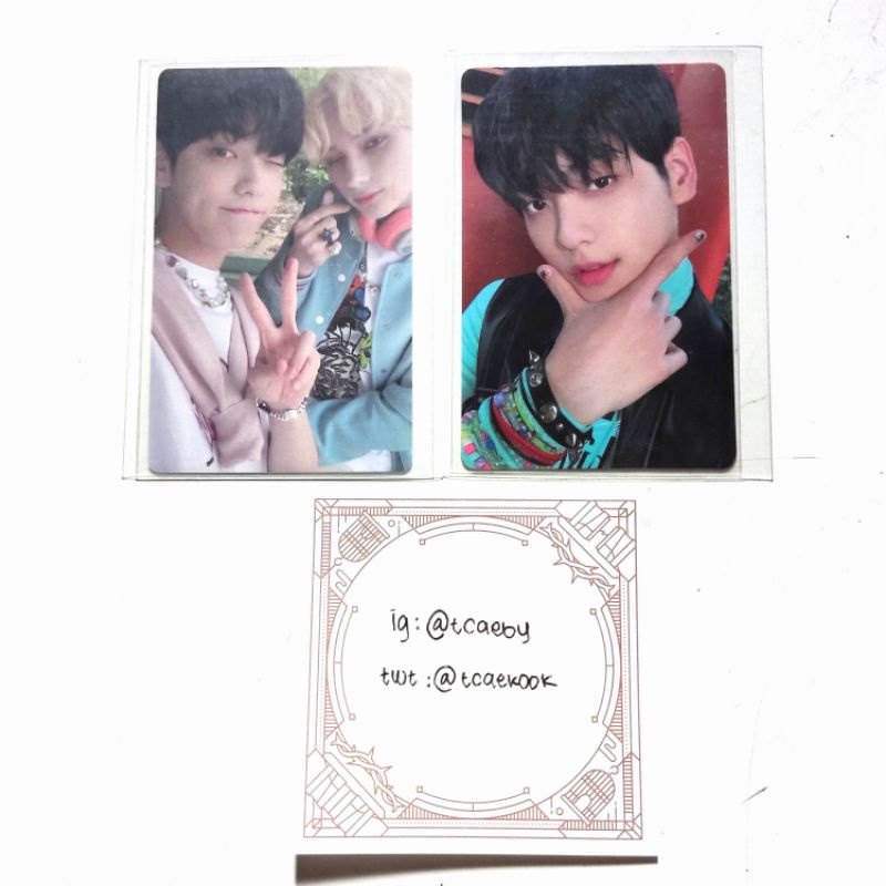 PC PHOTOCARD SOOBIN ESCAPE + SOOKAI HOUR 3 TXT