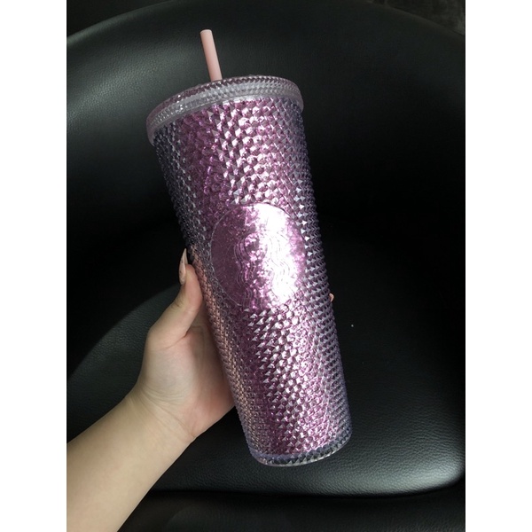 Starbucks Studded Tumbler Glittery Pink Indonesia edition | Original 100%