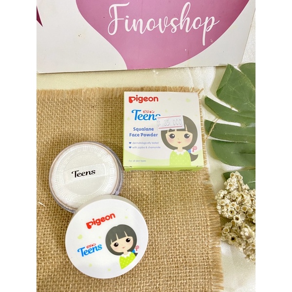 pigeon teens bedak tabur