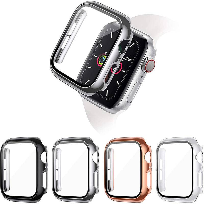 Case Pelindung Layar Dan Bumper Untuk Apple Watch Serie 6 5 4 3 2 1 Se 44mm 40mm Iwatch 42mm 38mm